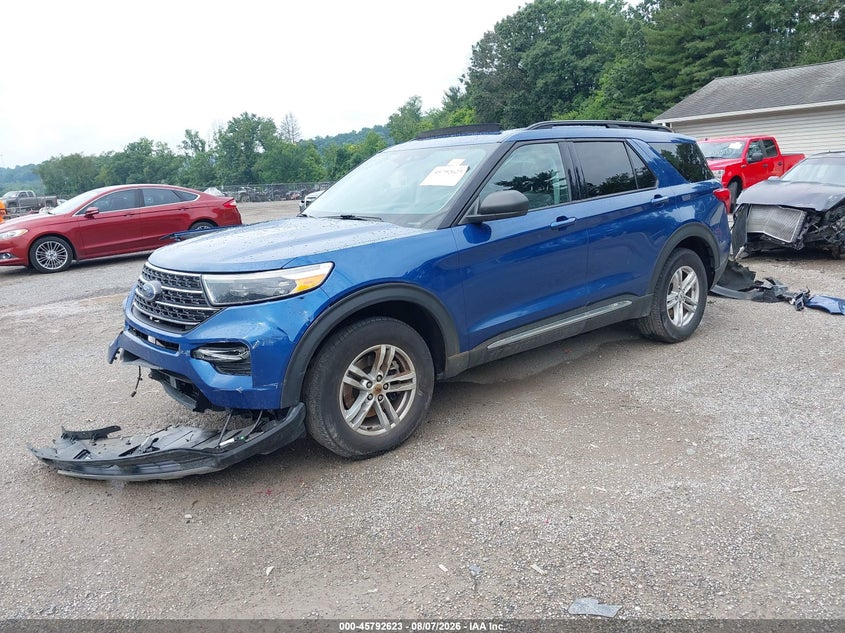 Vin: 1fmsk8dh0mgb77691, lot: 46291454, ford explorer xlt 20212