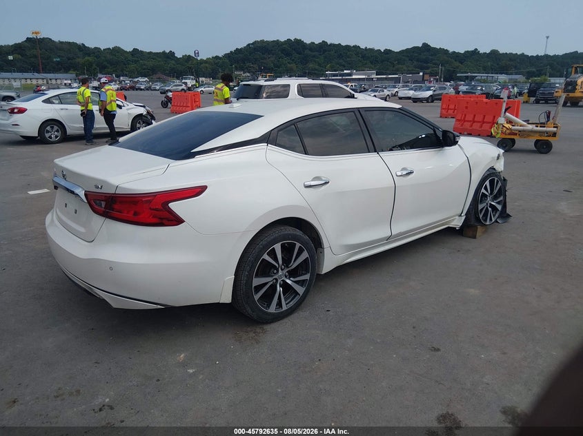 Vin: 1n4aa6ap1gc431817, lot: 46291466, nissan maxima 3.5 sv 20164