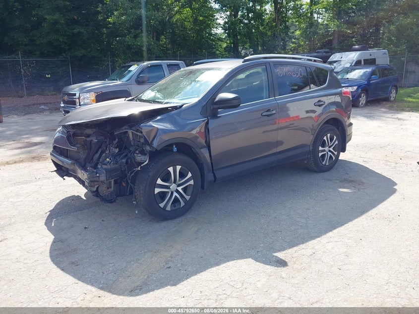 Vin: jtmbfrev6hj115837, lot: 46291481, toyota rav4 le 20172