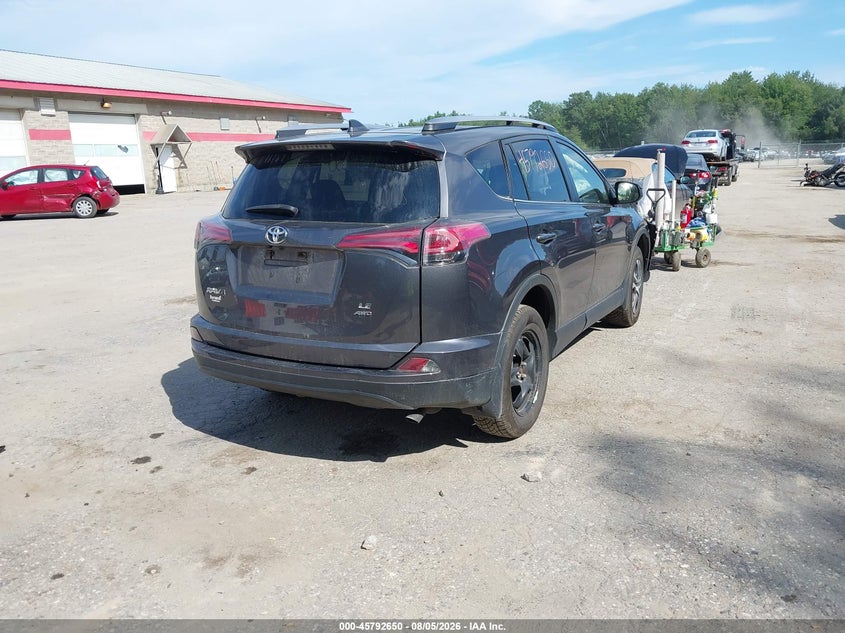 Vin: jtmbfrev6hj115837, lot: 46291481, toyota rav4 le 20174