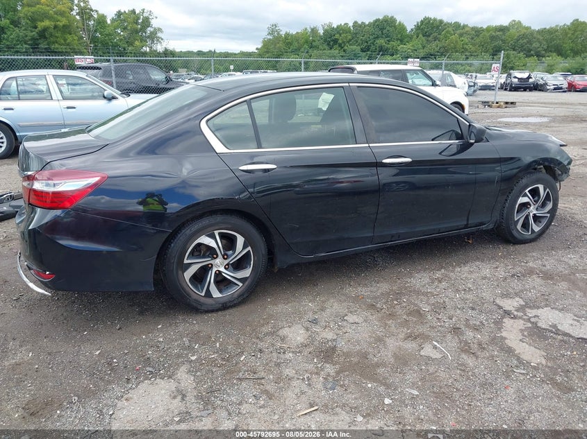 Vin: 1hgcr2f31ga176688, lot: 46291526, honda accord lx 20164