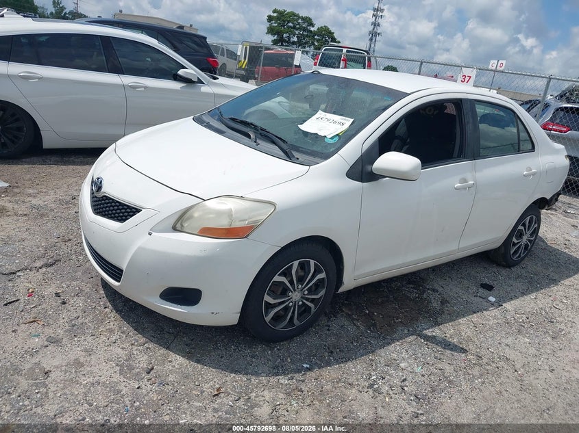 Vin: jtdbt4k39a1363942, lot: 46291529, toyota yaris 20102