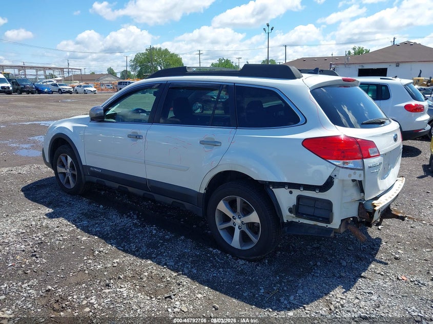 Vin: 4s4brbsc3d3237647, lot: 46291537, subaru outback 2.5i limited 20133