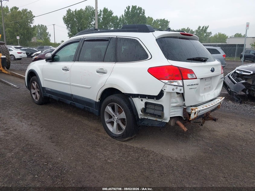 Vin: 4s4brbsc3d3237647, lot: 46291537, subaru outback 2.5i limited 20133