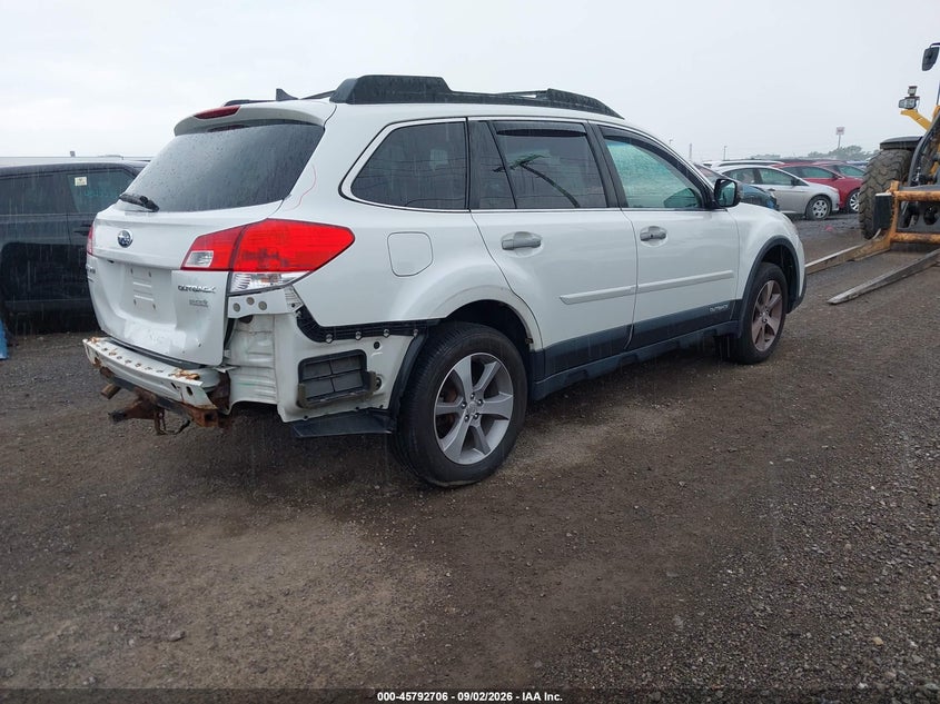 Vin: 4s4brbsc3d3237647, lot: 46291537, subaru outback 2.5i limited 20134
