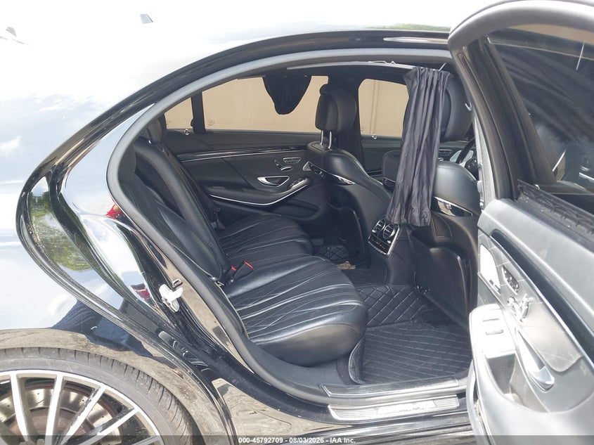 2015 MERCEDES-BENZ S 63 AMG auction photo 8