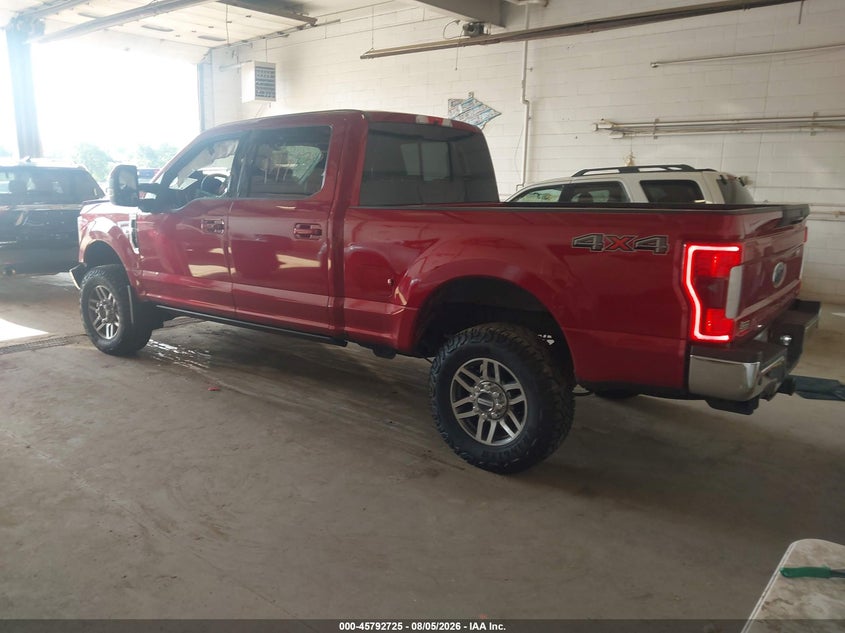 Vin: 1ft7w2b68hec07020, lot: 46291556, ford f-250 lariat 20173