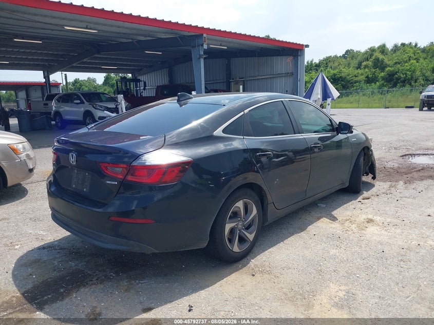 Vin: 19xze4f55ke021455, lot: 46291568, honda insight ex 20194