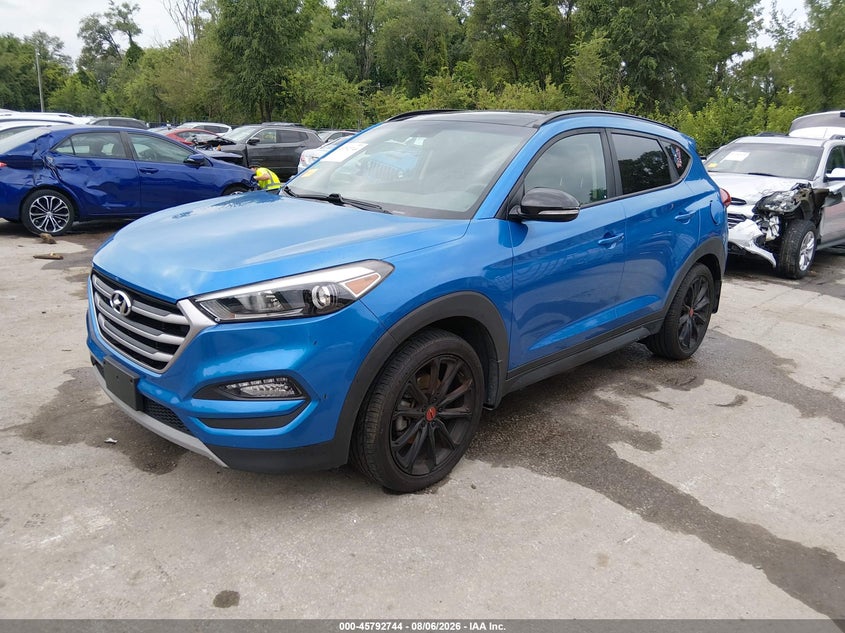 Vin: km8j3ca21hu445845, lot: 46291575, hyundai tucson night 20172