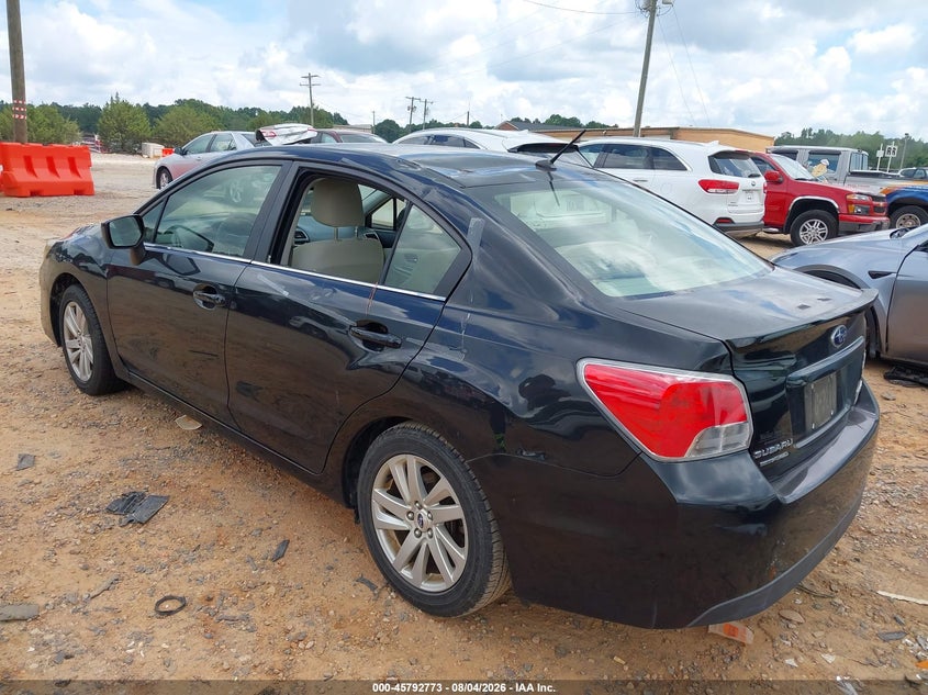 Vin: jf1gjac60fh009038, lot: 46291604, subaru impreza 2.0i premium 20153