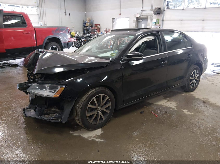 Vin: 3vwdb7aj9hm275223, lot: 46291605, volkswagen jetta 1.4t se 20172
