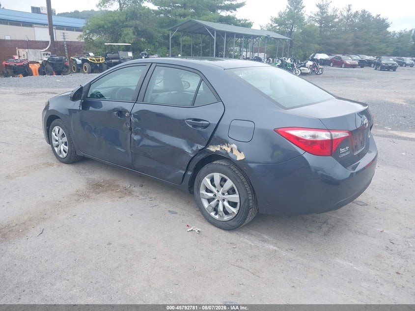 Vin: 2t1burhe4gc646076, lot: 46291612, toyota corolla le 20163