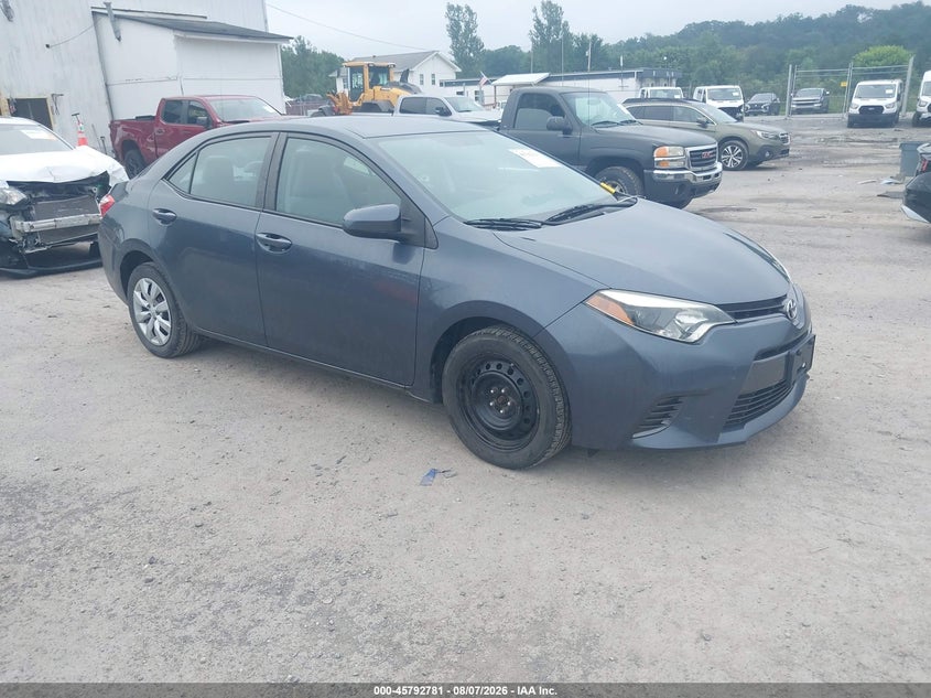 2016 TOYOTA COROLLA auction photo 1
