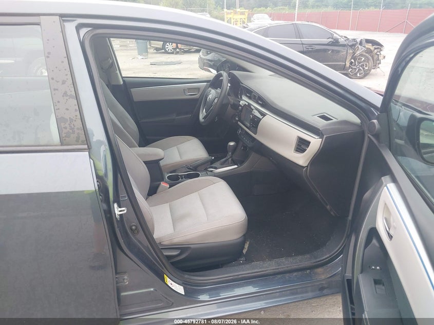 2016 TOYOTA COROLLA auction photo 5
