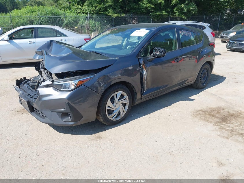 Vin: jf1guabc2r8298703, lot: 46291624, subaru impreza base 5-door 20242