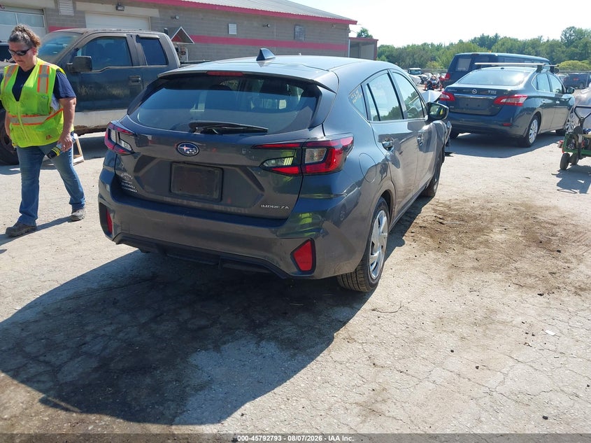 Vin: jf1guabc2r8298703, lot: 46291624, subaru impreza base 5-door 20244