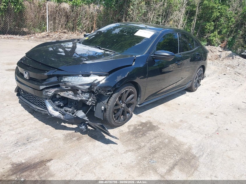 Vin: shhfk7h9xhu418576, lot: 46291626, honda civic sport touring 20172