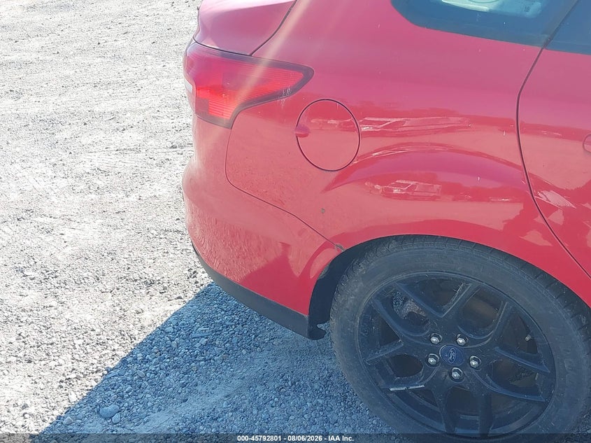 2016 FORD FOCUS SEDAN 2.0L I-4 DI, DOHC, VVT, 160HP