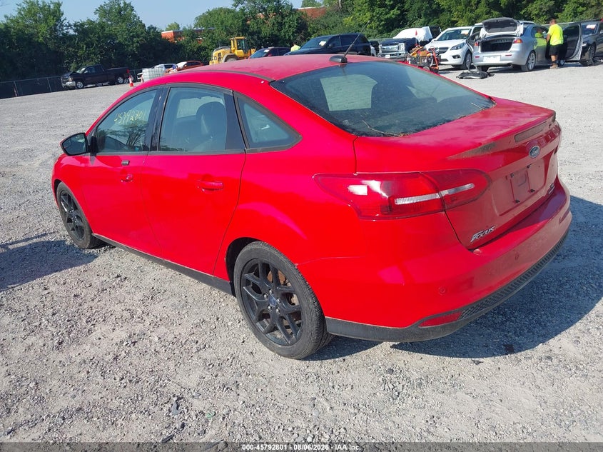 Vin: 1fadp3f25gl267334, lot: 46291632, ford focus se 20163