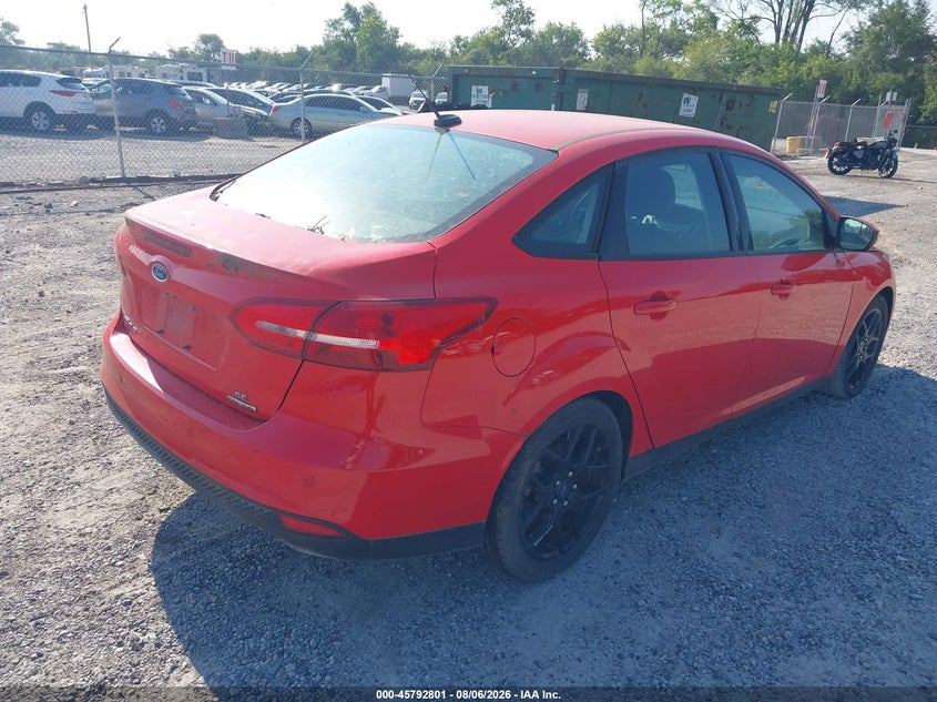 Vin: 1fadp3f25gl267334, lot: 46291632, ford focus se 20164