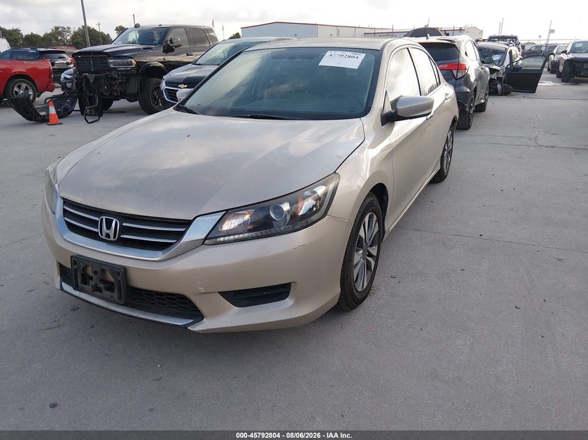 Vin: 1hgcr2f32da171592, lot: 46291635, honda accord lx 20132