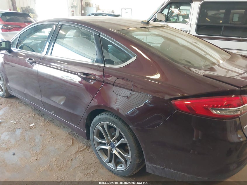 Vin: 3fa6p0h78hr349450, lot: 46291644, ford fusion se 20173