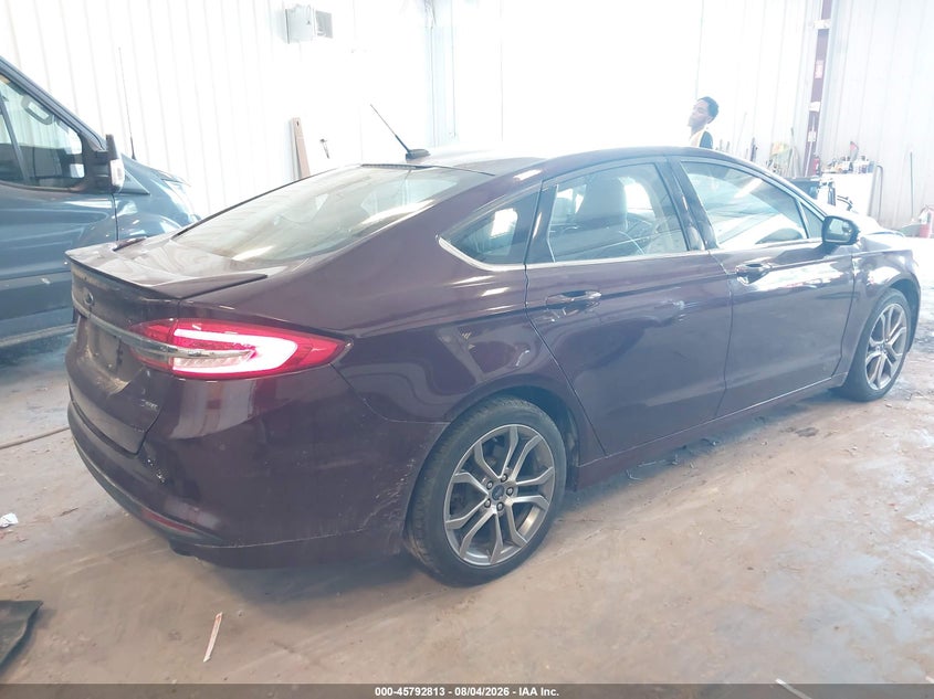 Vin: 3fa6p0h78hr349450, lot: 46291644, ford fusion se 20174