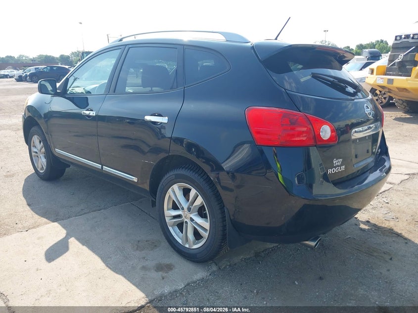 Vin: jn8as5mv7cw710813, lot: 46291682, nissan rogue sv 20123