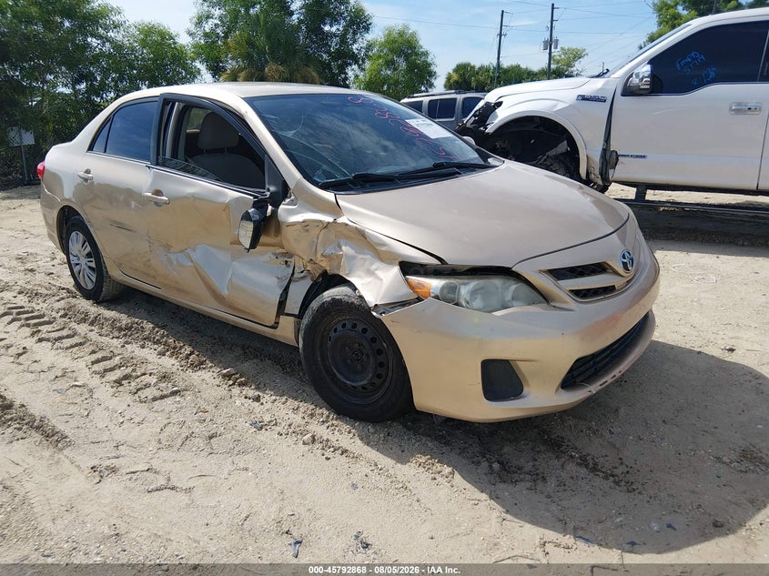 Vin: jtdbu4ee7b9155541, lot: 46291699, toyota corolla le 2011 img_1