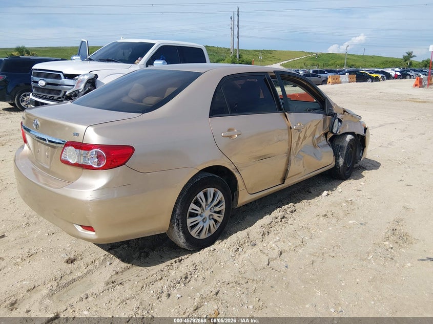 Vin: jtdbu4ee7b9155541, lot: 46291699, toyota corolla le 20114