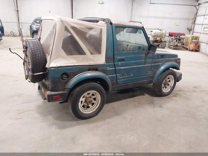 1988 SUZUKI SAMURAI auction photo 4