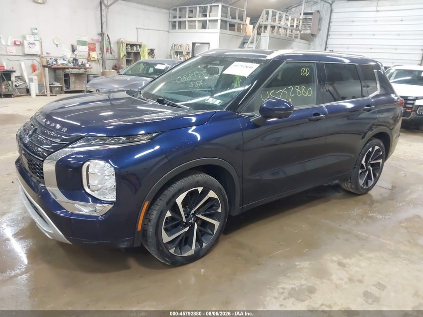 Vin: ja4j4va84nz022171, lot: 46291711, mitsubishi outlander sel 2.5 s-awc/sel launch edition s-awc/sel special edition s-awc 20222