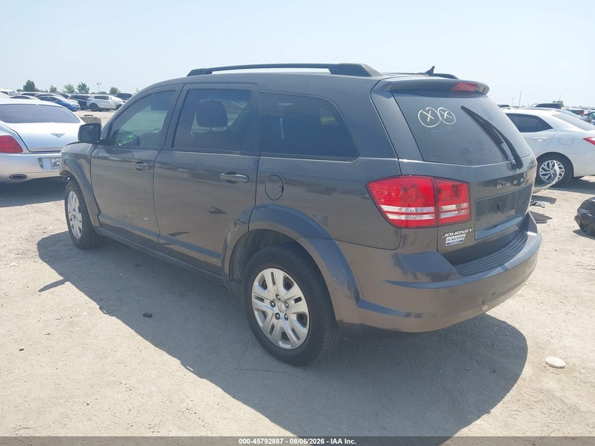 Vin: 3c4pdcab8gt195153, lot: 46291718, dodge journey se 20163