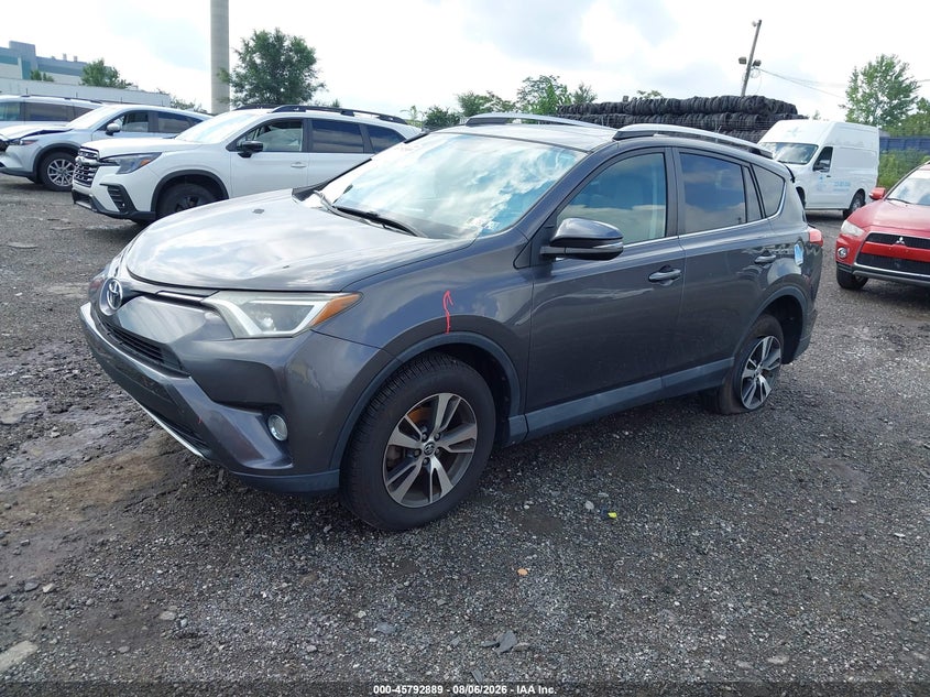 Vin: 2t3rfrev7gw500290, lot: 46291720, toyota rav4 xle 20162