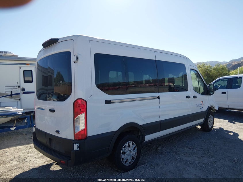 Vin: 1ftbw9ck8pka06474, lot: 46291731, ford e-transit-350 20234