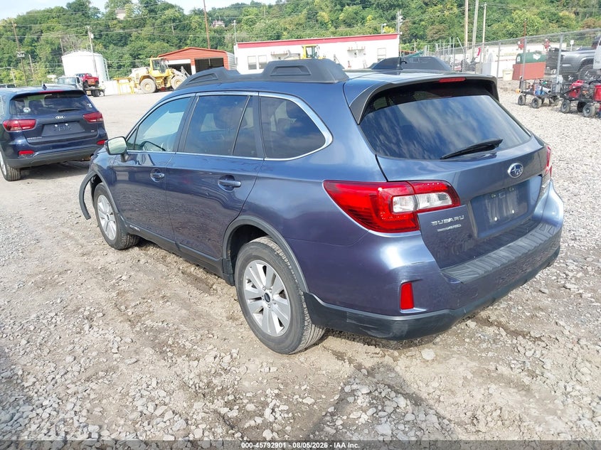 Vin: 4s4bsahc3g3215478, lot: 46291732, subaru outback 2.5i premium 20163