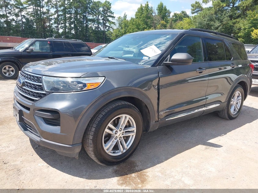 Vin: 1fmsk7dh8lgb21054, lot: 46291734, ford explorer xlt 20202