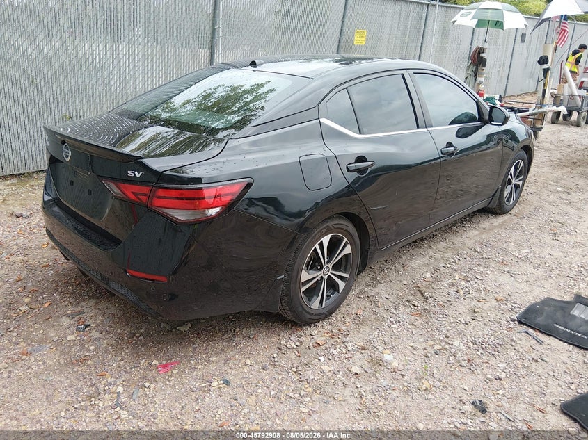 Vin: 3n1ab8cv9my230459, lot: 46291739, nissan sentra sv xtronic cvt 20214