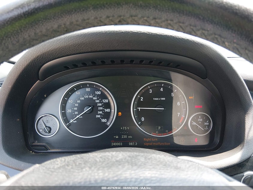 BMW X3 2013 VIN 5UXWX7C5XDL979857