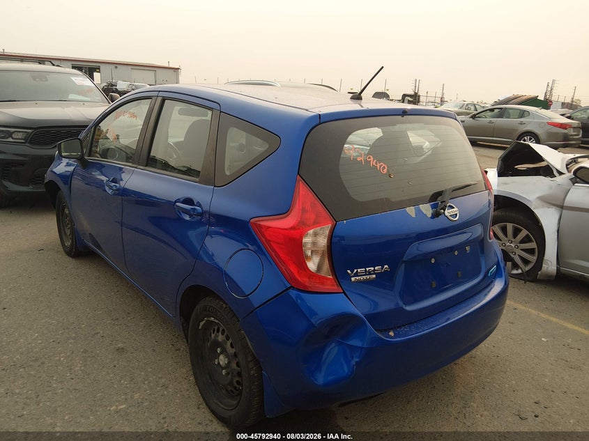 Vin: 3n1ce2cp6fl400601, lot: 46291771, nissan versa note s plus 20153