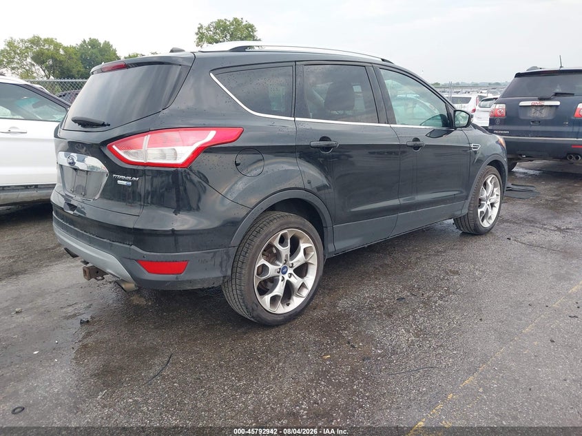 Vin: 1fmcu9j9xeua13367, lot: 46291773, ford escape titanium 20144