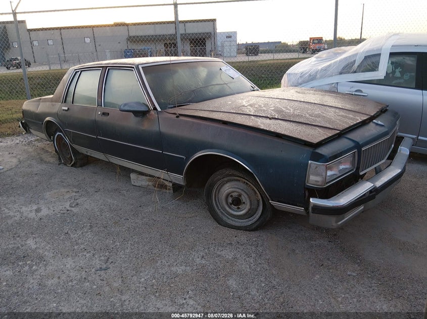 1989 CHEVROLET CAPRICE auction photo 1