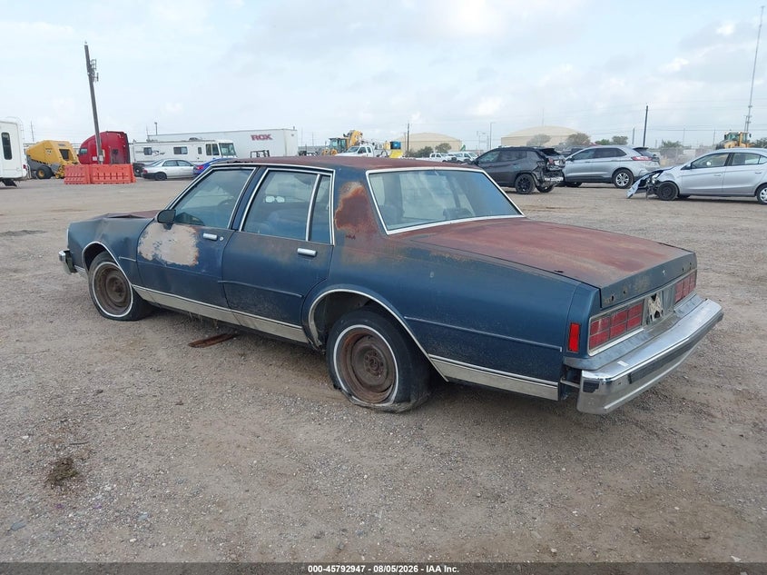 1989 CHEVROLET CAPRICE auction photo 3
