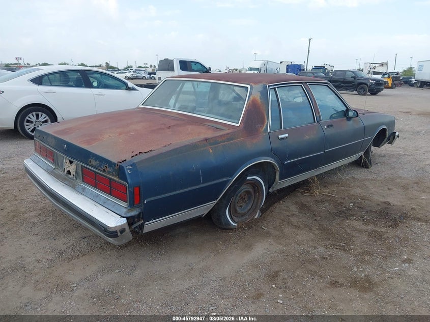 1989 CHEVROLET CAPRICE auction photo 4