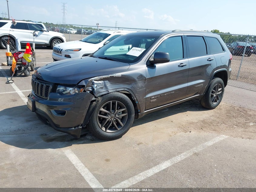 Vin: 1c4rjeag7gc481080, lot: 46291780, jeep grand cherokee 75th anniversary 20162
