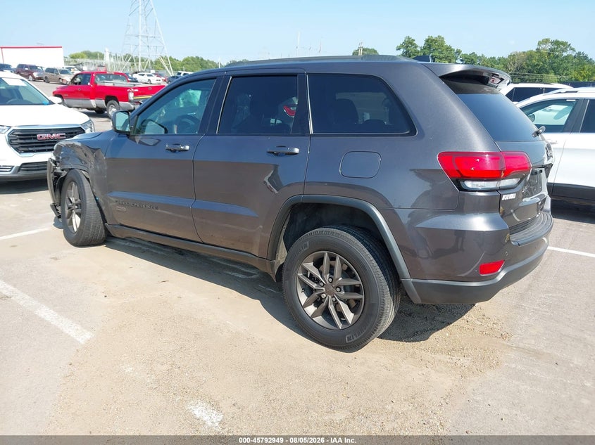 Vin: 1c4rjeag7gc481080, lot: 46291780, jeep grand cherokee 75th anniversary 20163