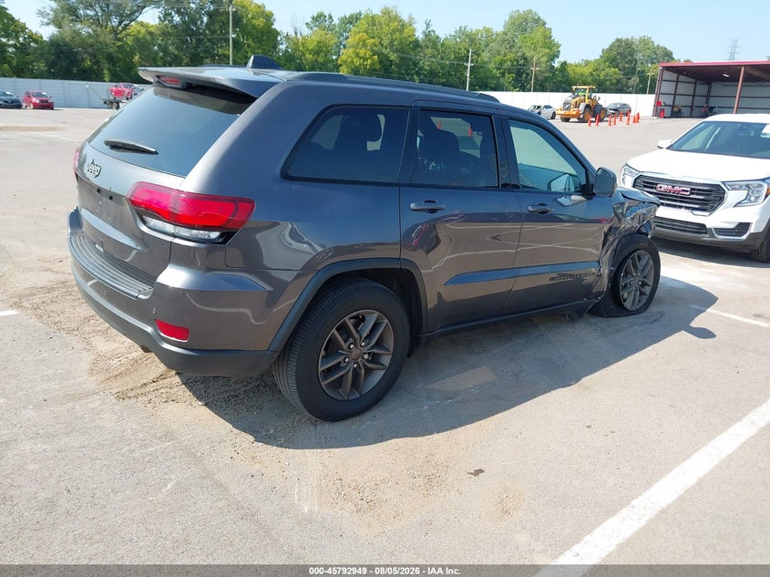 Vin: 1c4rjeag7gc481080, lot: 46291780, jeep grand cherokee 75th anniversary 20164