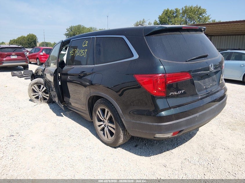 Vin: 5fnyf6h53gb006181, lot: 46291789, honda pilot ex-l 20163