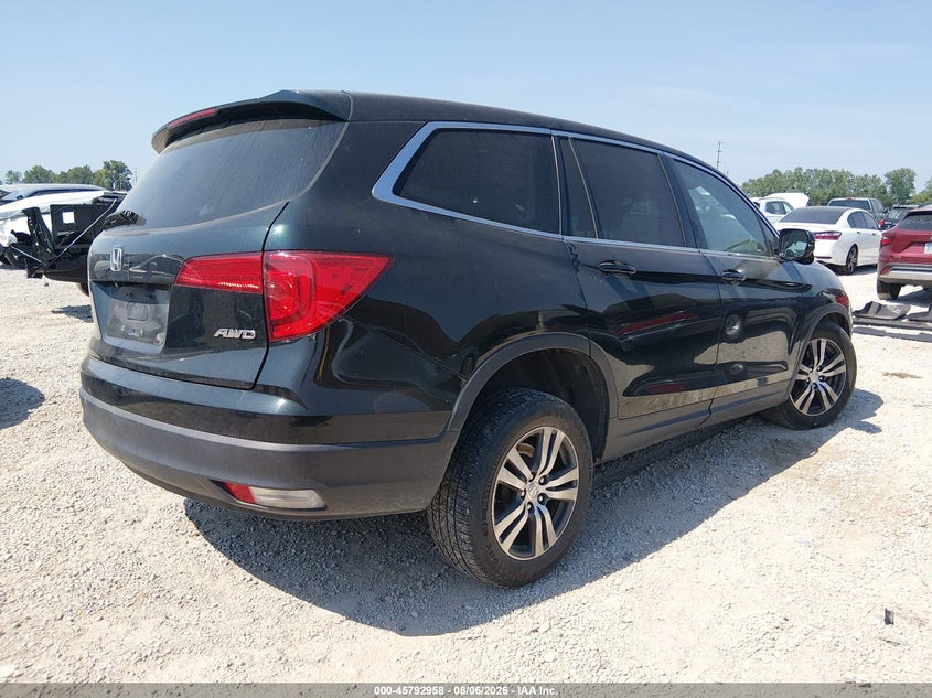 Vin: 5fnyf6h53gb006181, lot: 46291789, honda pilot ex-l 20164