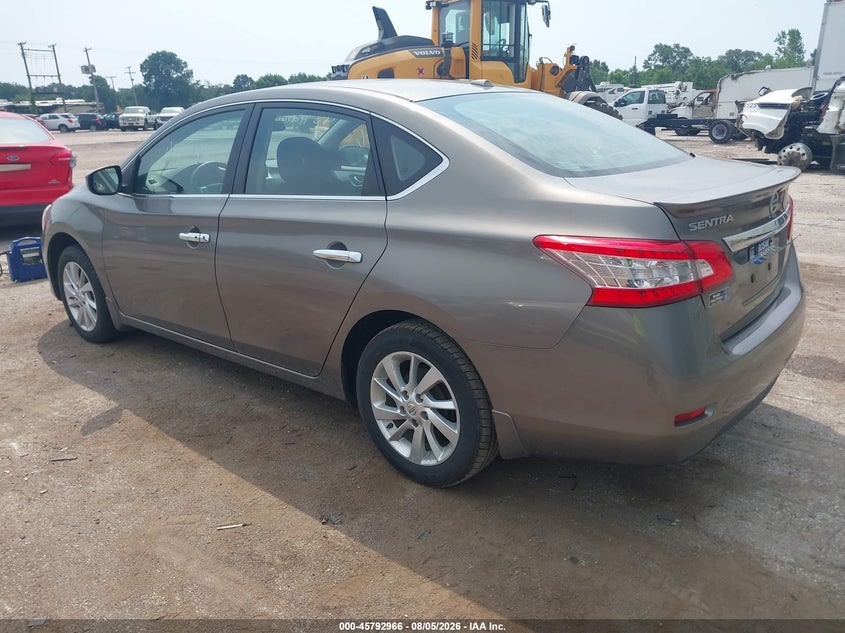 Vin: 3n1ab7ap0fy275856, lot: 46291797, nissan sentra sv 20153